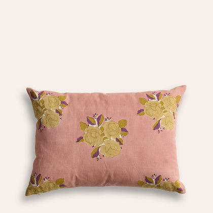 Sara Pillow in Grapefruit Pink