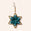 Star Ornament in Gold/Blue