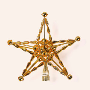 Tree Topper in Gold