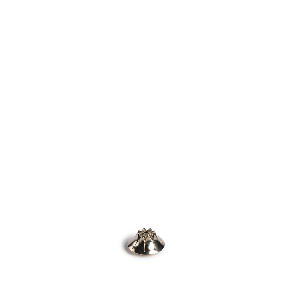 Agave Incense Holder in Satin Nickel Image 1