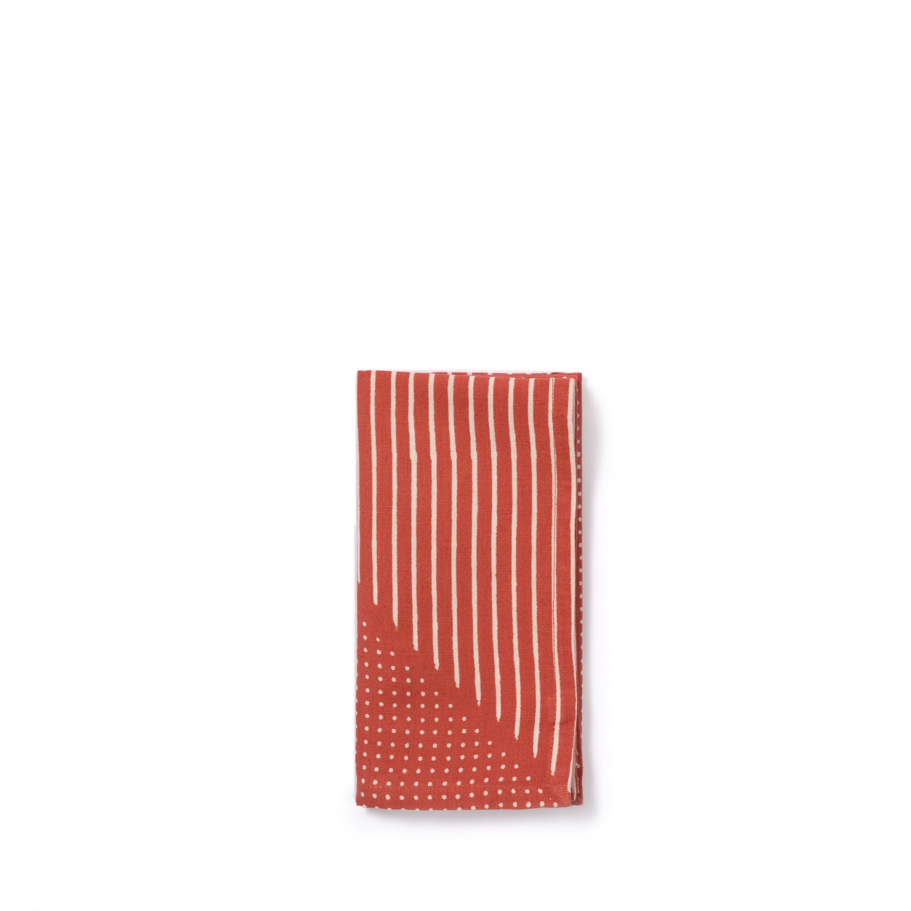 Grain Napkins in Madder Zoom Image 1