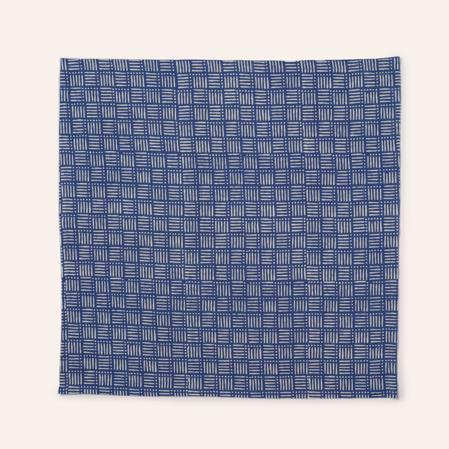 Hatch Napkin in Indigo
