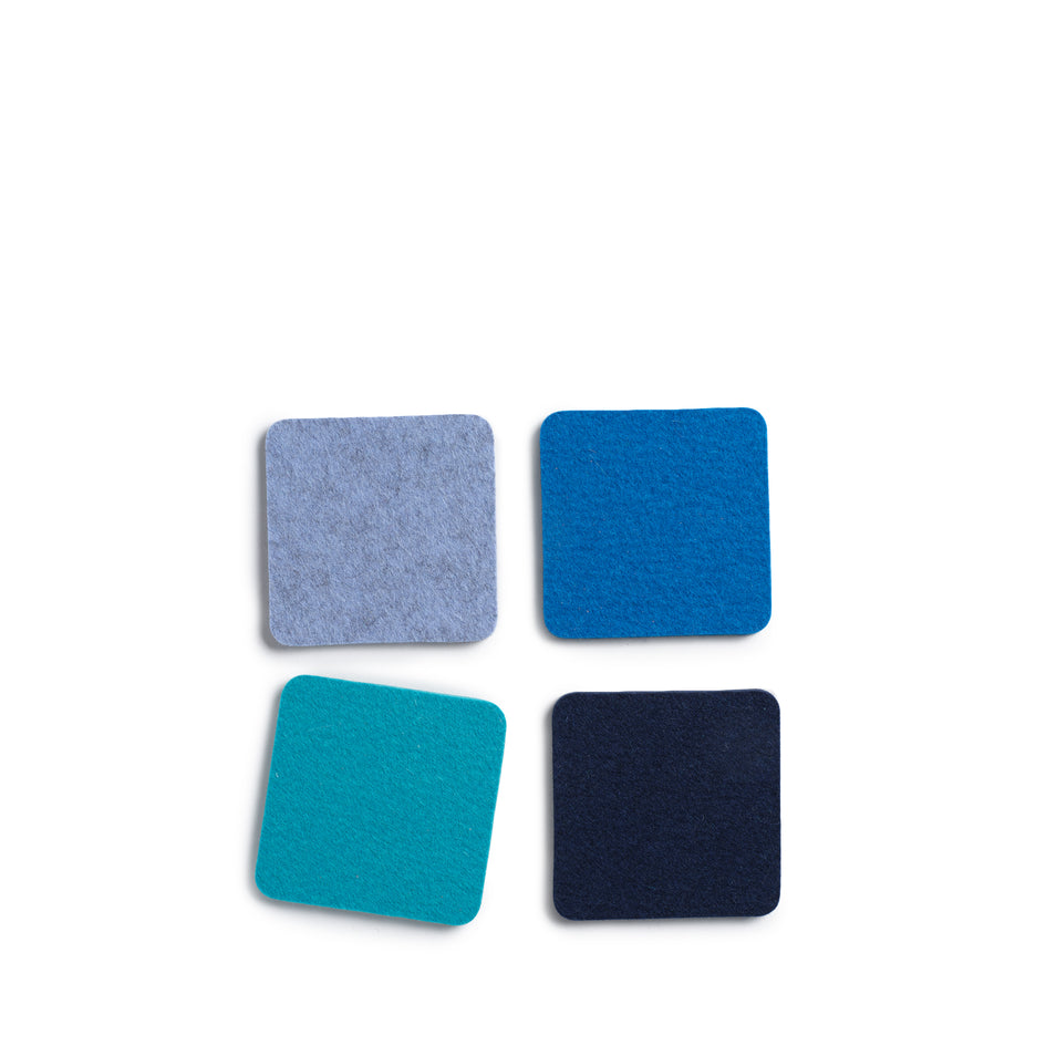 Square Coasters in Ocean (Set of 4) Image 1