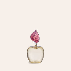 Marianne Apple Paperweight in Panna Cotta