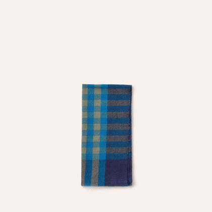 Grid Napkin in Cerulean (Set of 2)