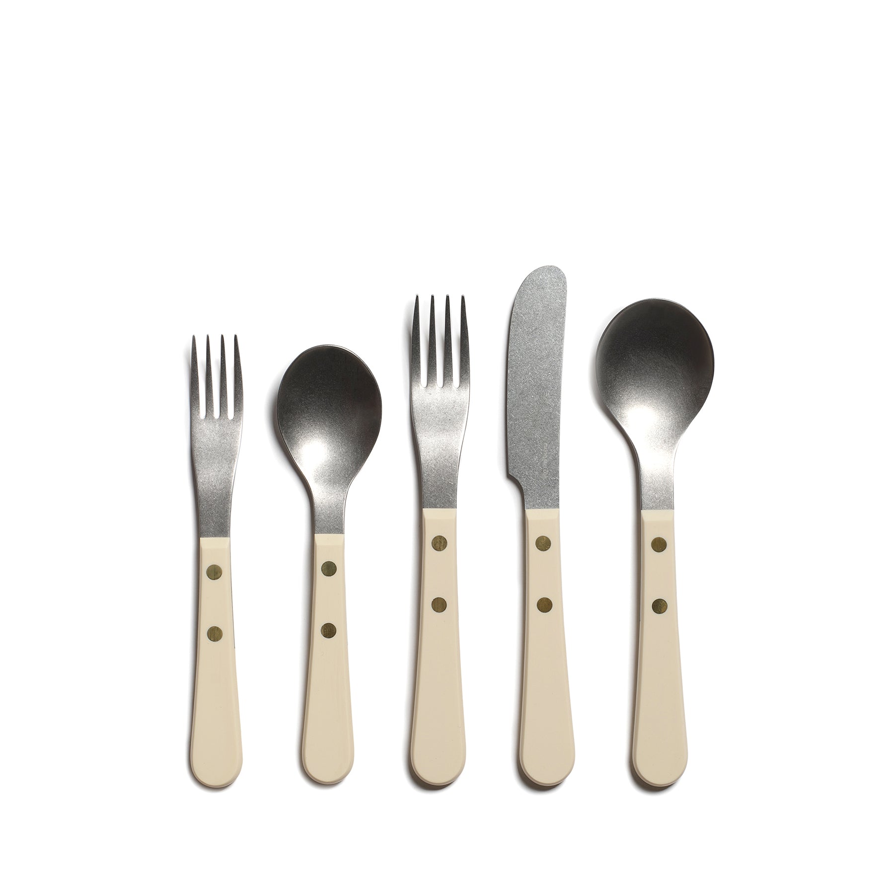 Provencal Flatware in Ivory (5 piece setting) Zoom Image 1