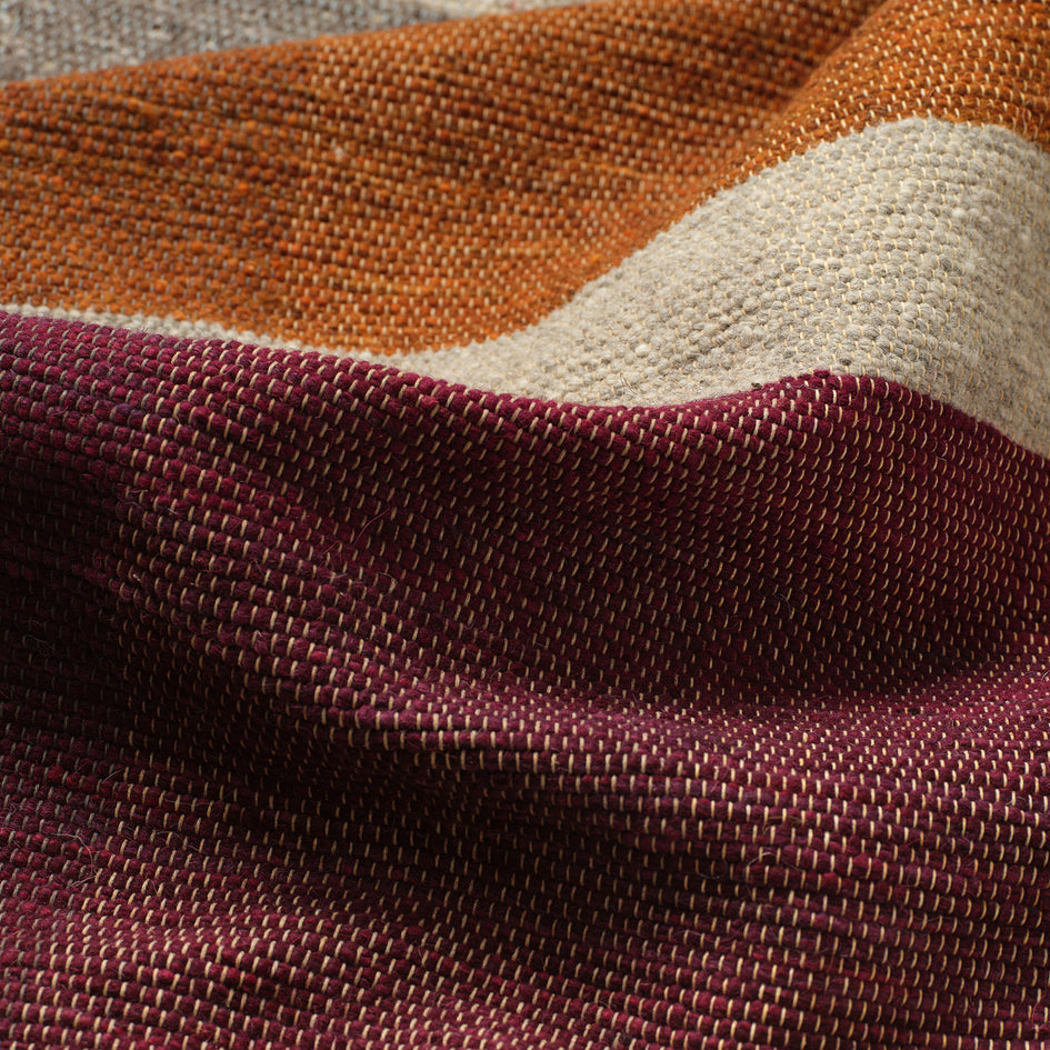 Wool Remnant Hand Woven Rug 17 Image 2