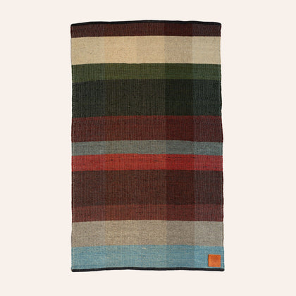 Wool Remnant Hand Woven Rug 22