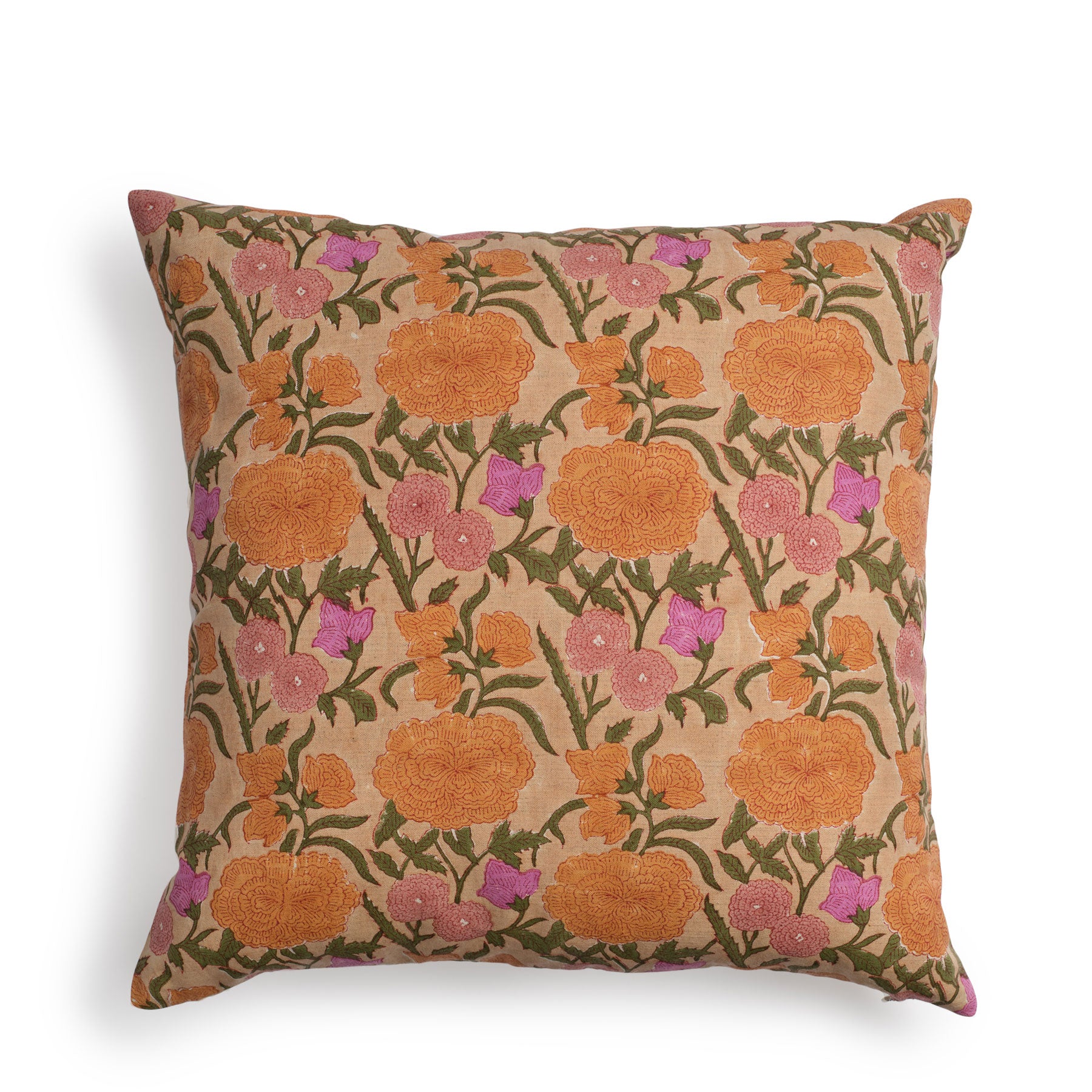 Nargis Pillow in Old Rose Zoom Image 1