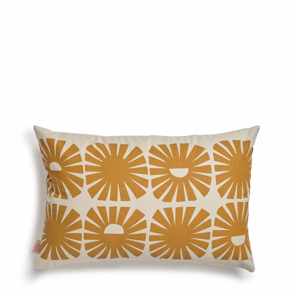 Extra Sunshine Pillow in Turmeric Image 1