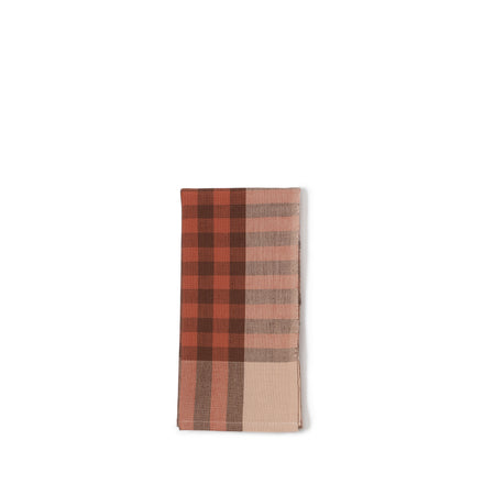 Grid Napkin in Terracotta (Set of 2)