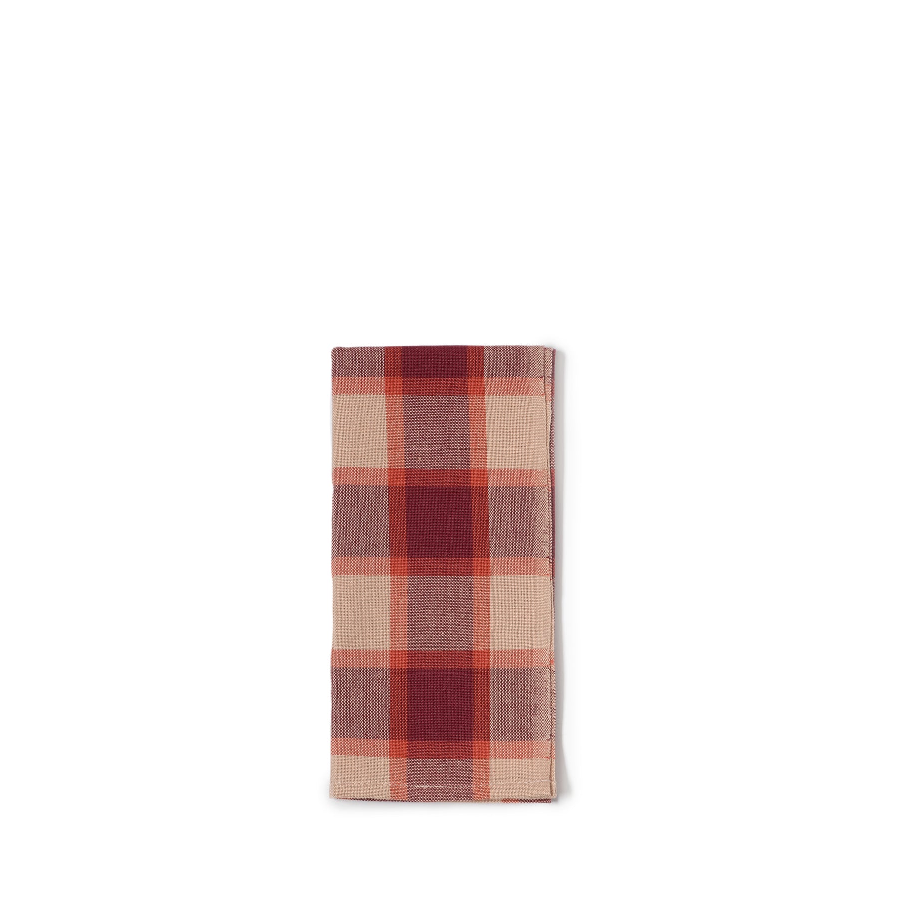 Court Plaid Napkin in Thistle (Set of 2) Zoom Image 1