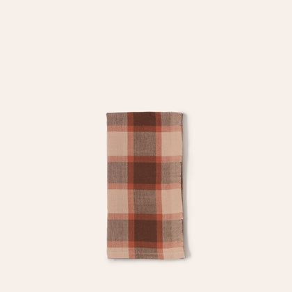 Court Plaid Napkin in Canyon (Set of 2)