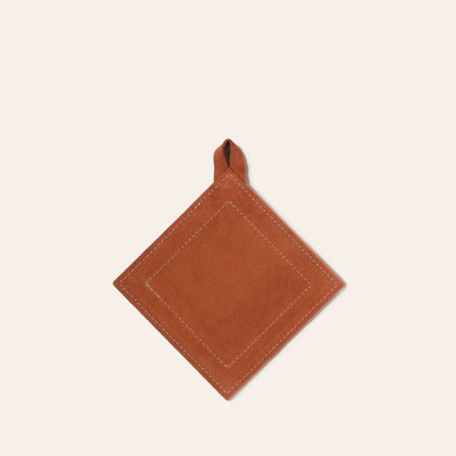 Suede Potholder in Clay