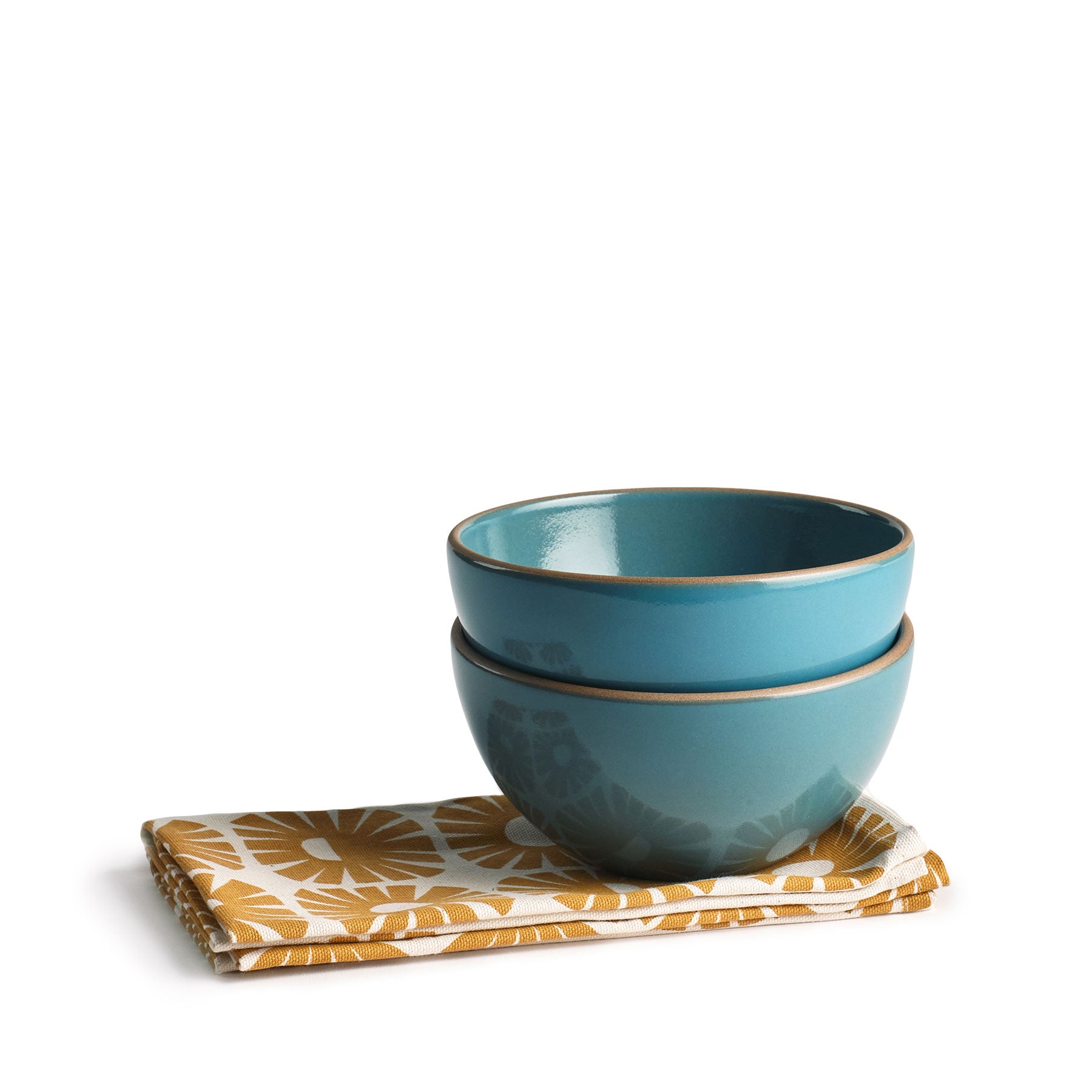 Cereal Bowl Set in Cerulean Zoom Image 1