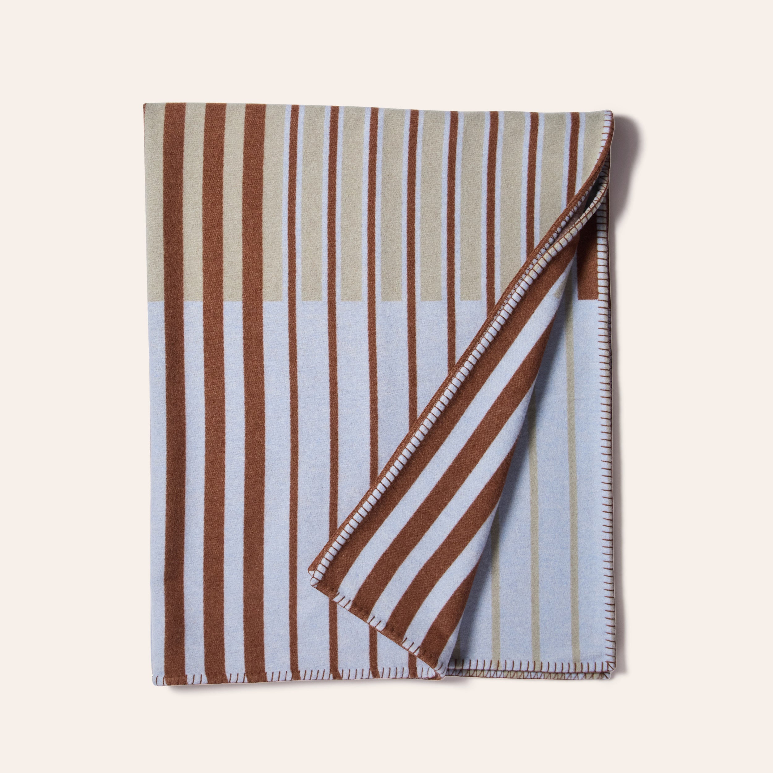 Kelly Blanket in Russet Brown