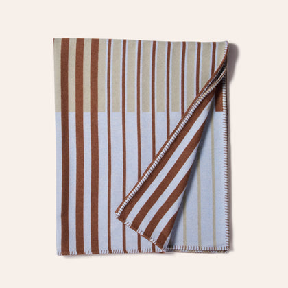 Kelly Blanket in Russet Brown