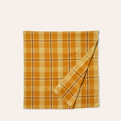 Charleston Plaid Tablecloth in Grassland