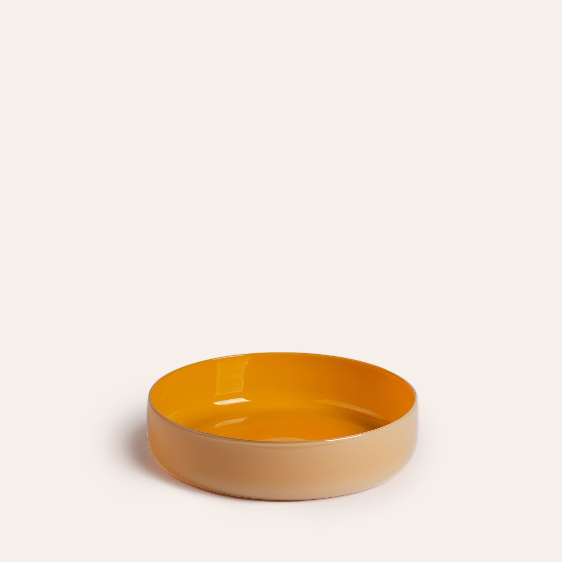 Serving Bowl in Turmeric