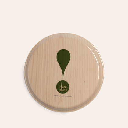 Pine Sprig Exclamation Tray