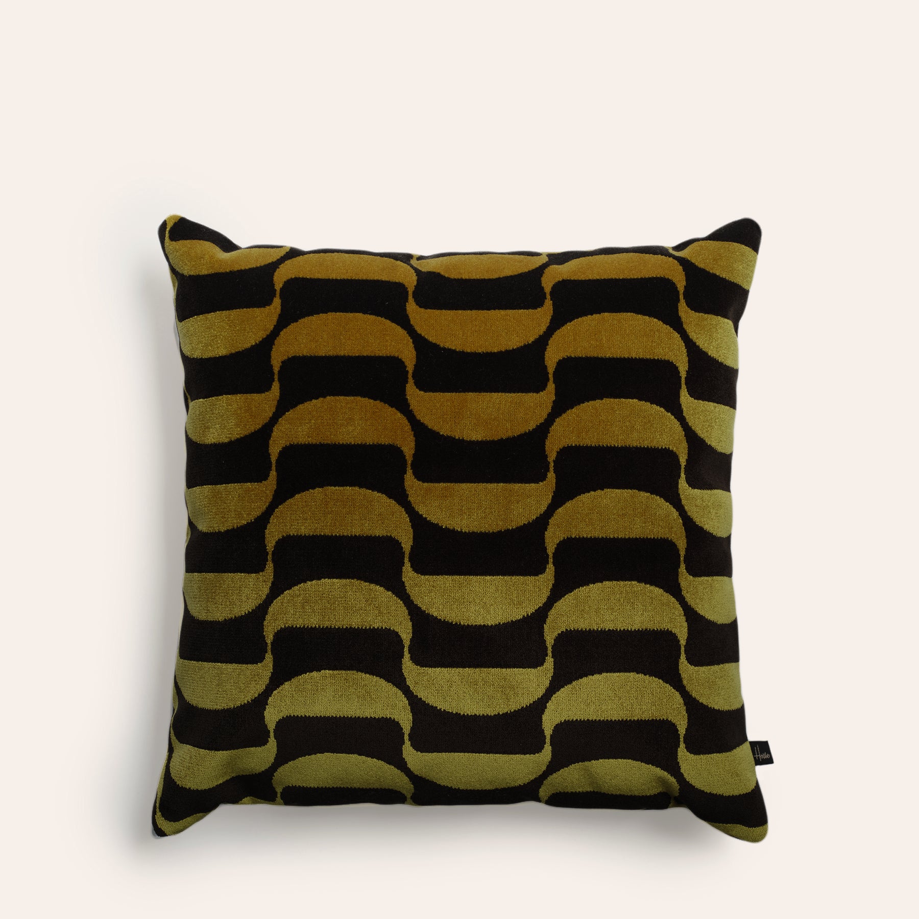 Parentheses Pillow in Olive