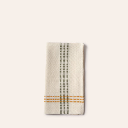 Daladräll Napkin in Ochre/Green