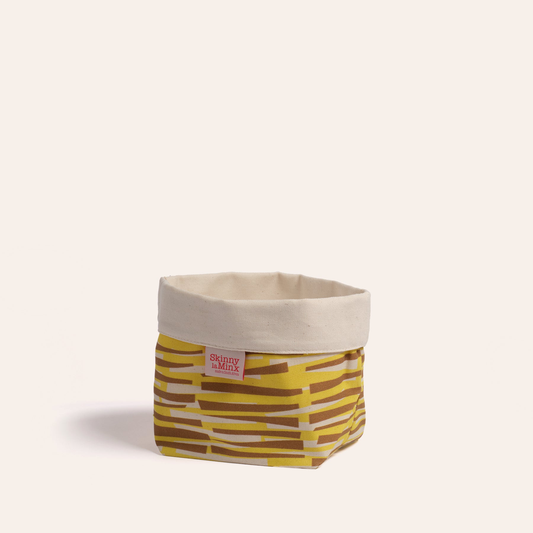 Woodpile Soft Bucket in Turmeric and Lemon