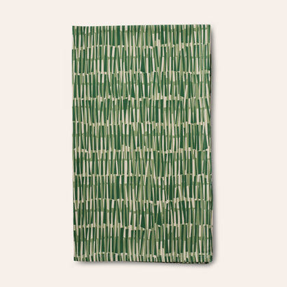 Woodpile Tablecloth in Cypress