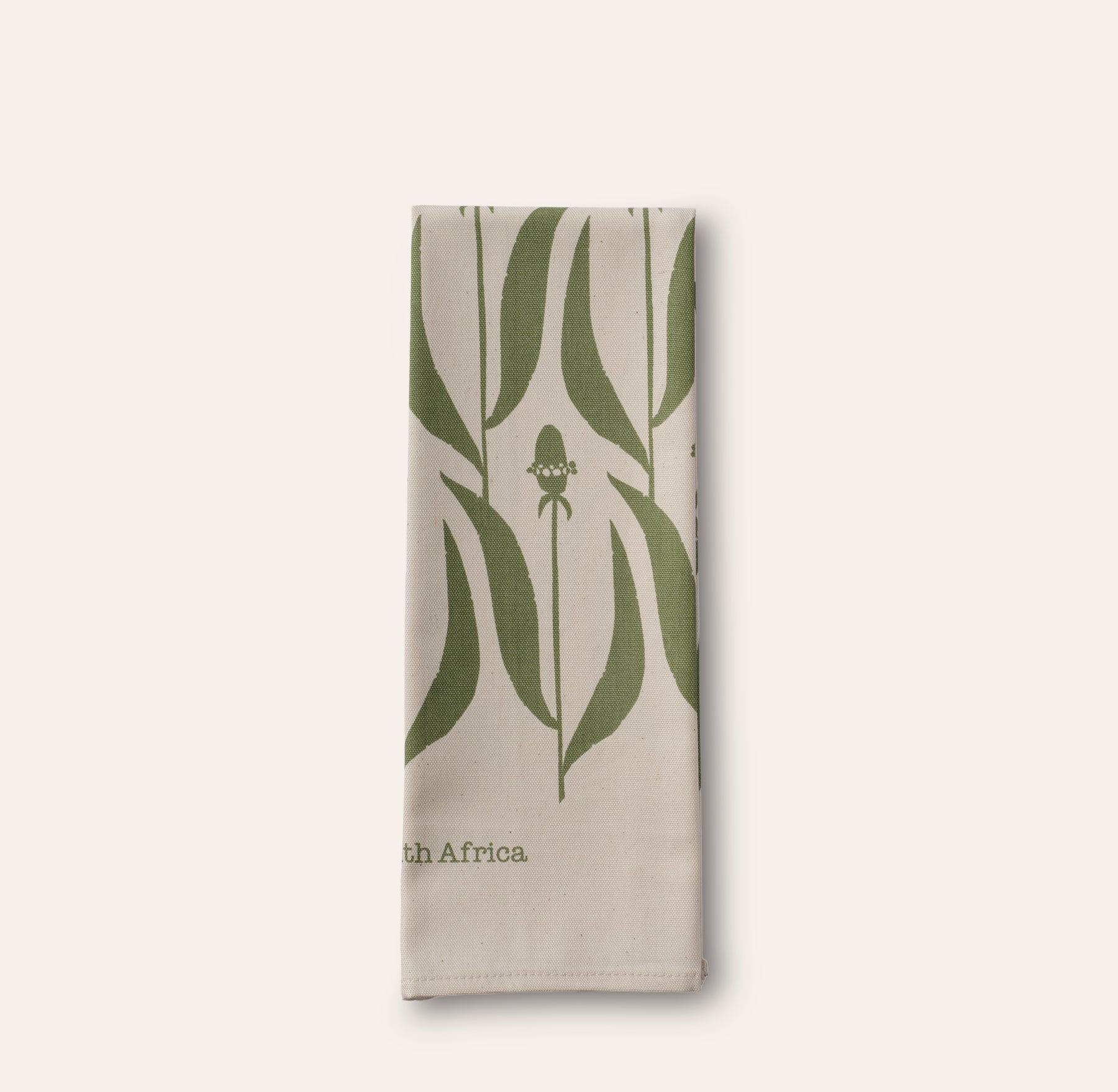 Flower Ring Tea Towel in Cypress