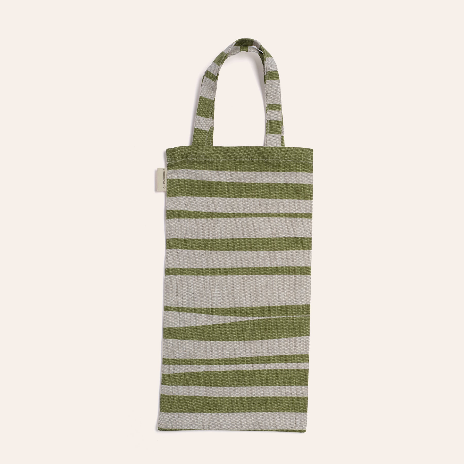 Large Tote in Pesto