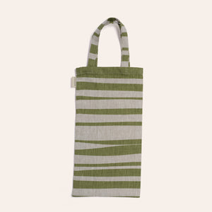 Large Tote in Pesto