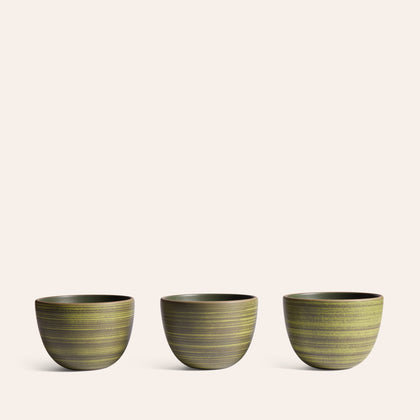 Deep Serving Bowl in Skog Moss