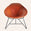 Leather Oval Chair
