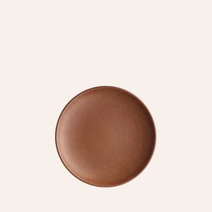 Coupe Salad Plate in Redwood