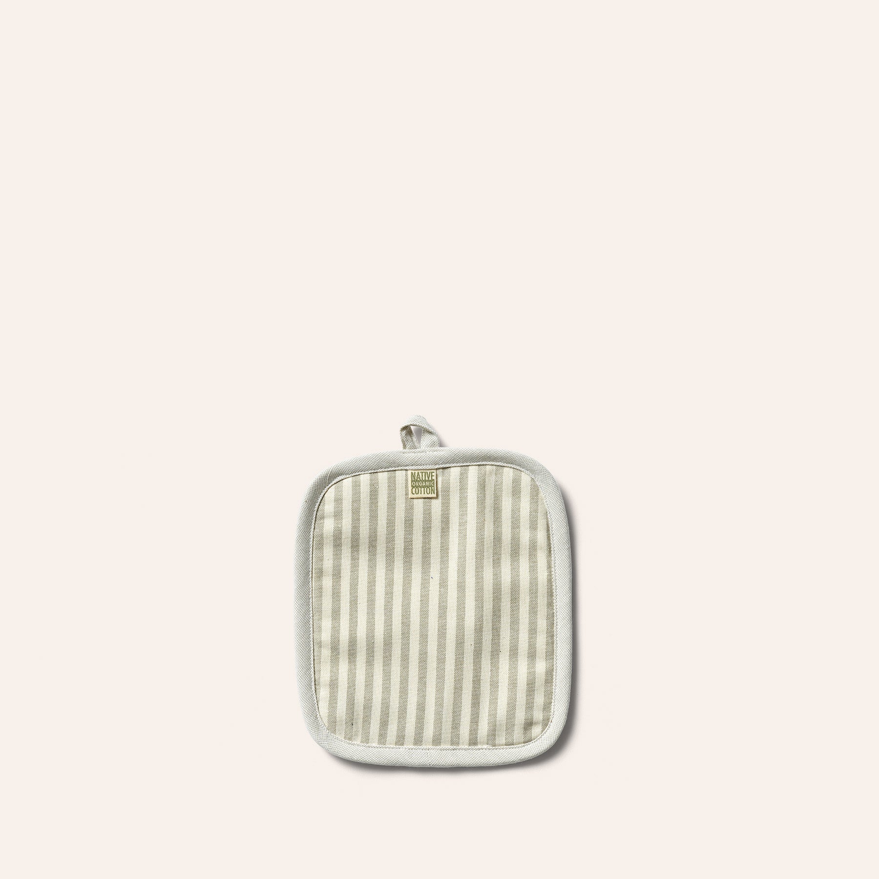 Organic Cotton Ticking Stripe Potholder