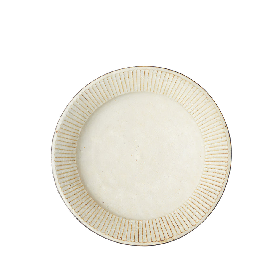 Large Shallow Pleated Bowl Image 2