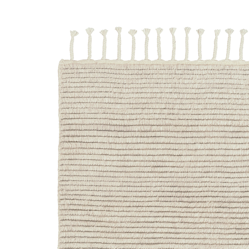 Malawi Rug in Oatmeal 24" W x 48" L Image 2