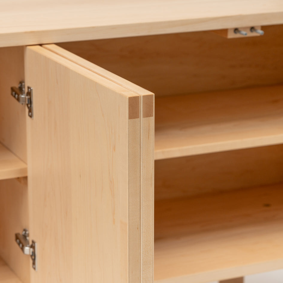 Brower Credenza in Oak Image 2