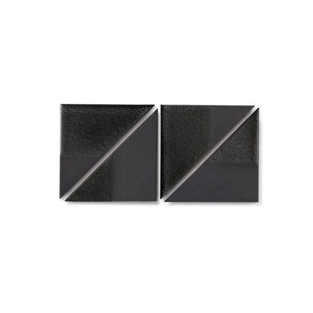 DG12 Sample in Basalt Lava Blend Triangles