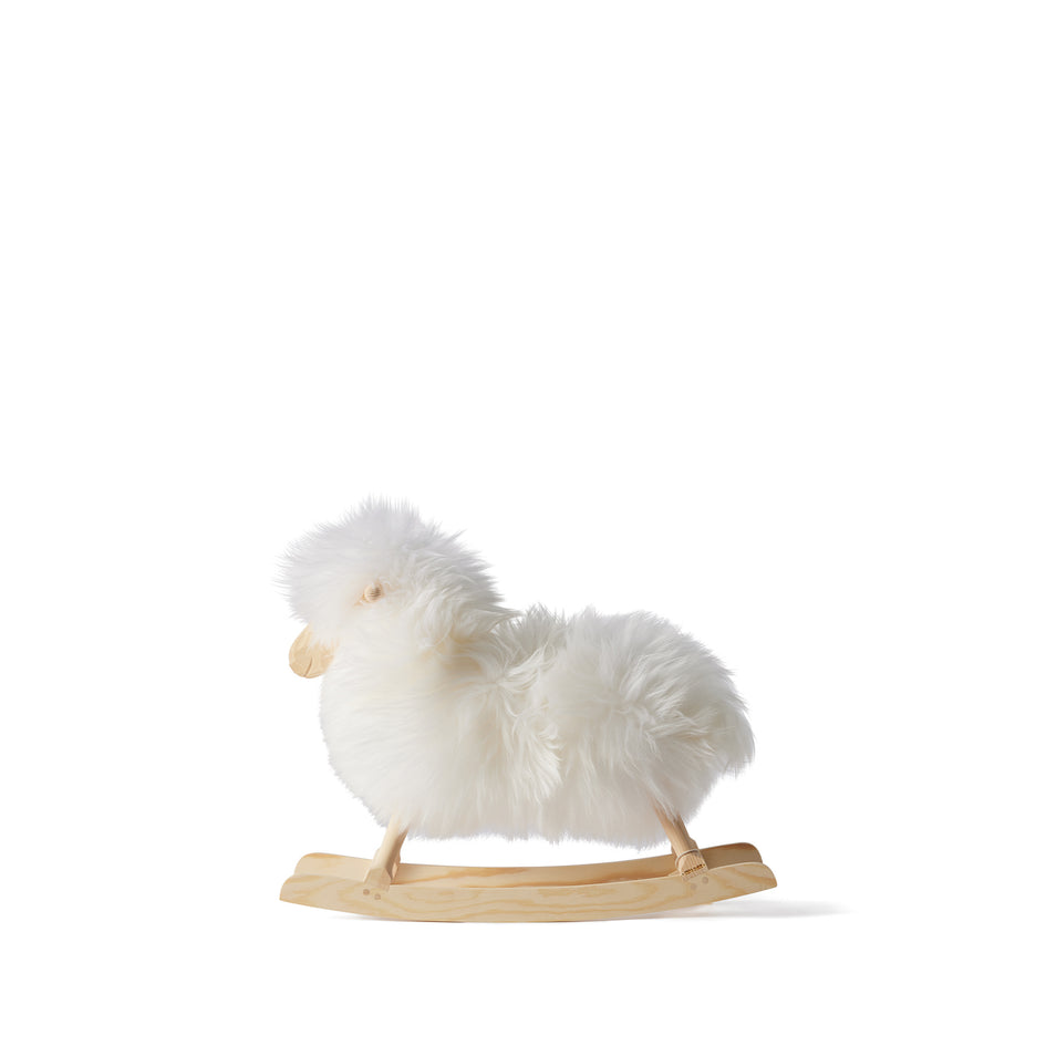Rocking Lamb in White Image 1