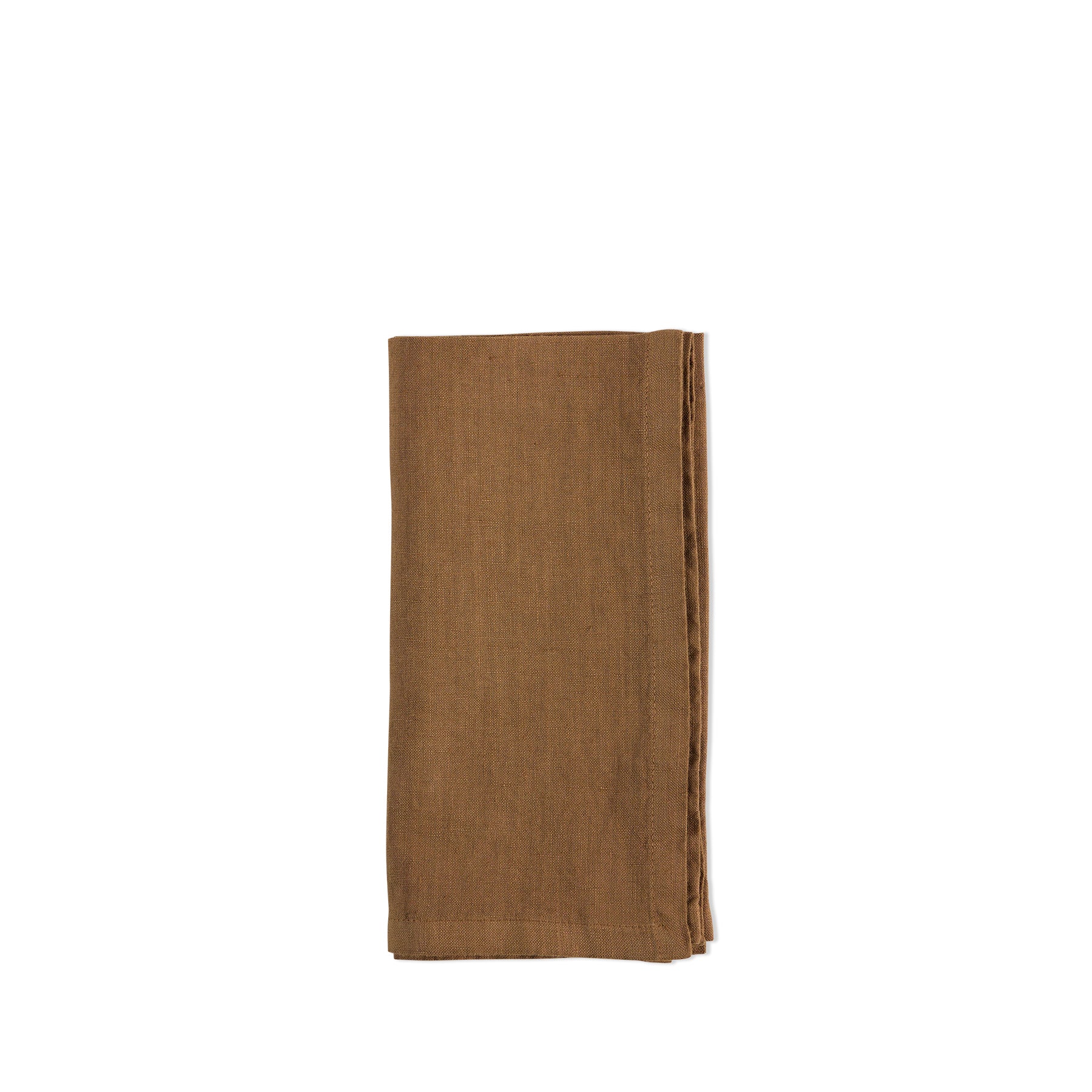Tela Napkin in Russet Brown (Set of 4) Zoom Image 1