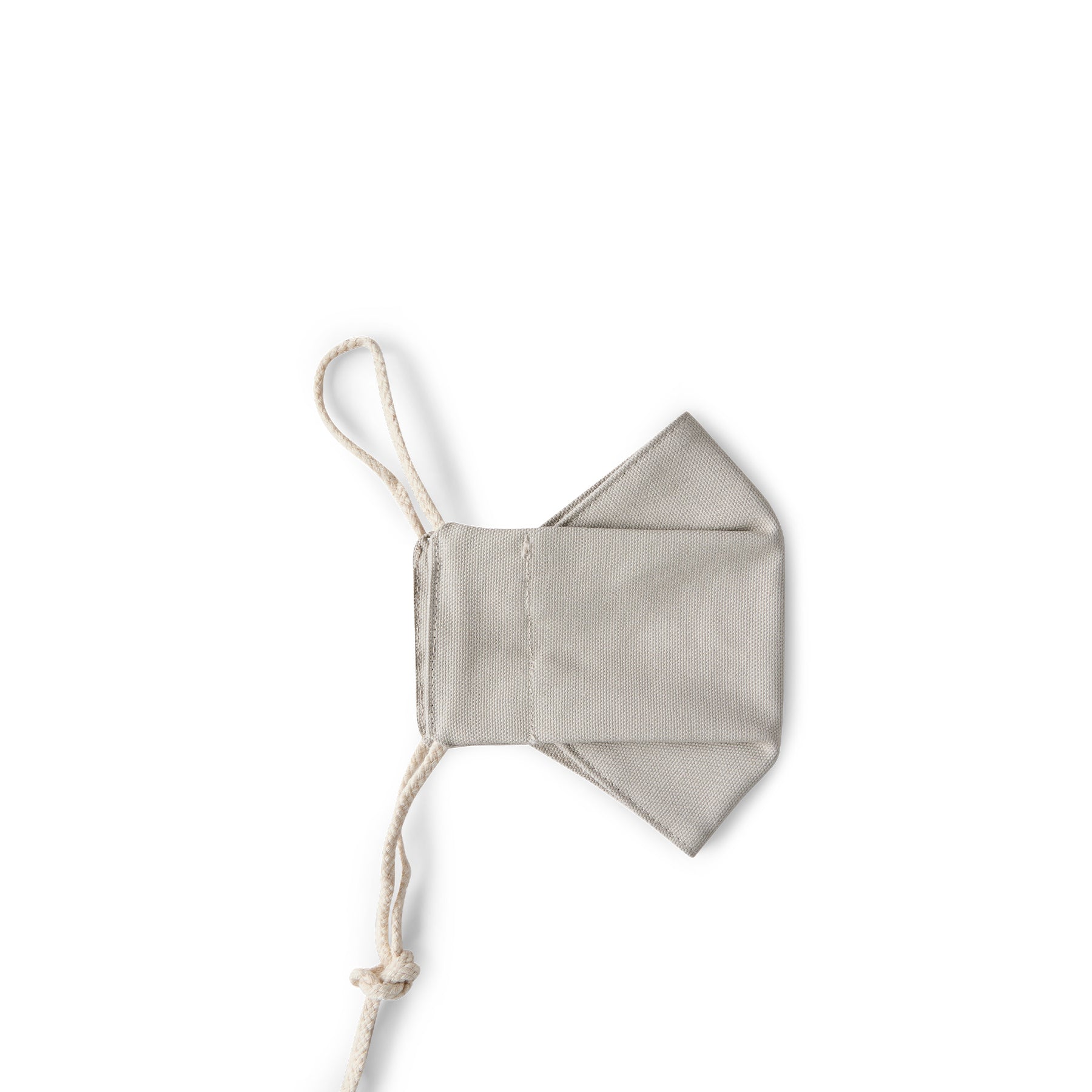 Cotton Face Mask in Stone Zoom Image 1