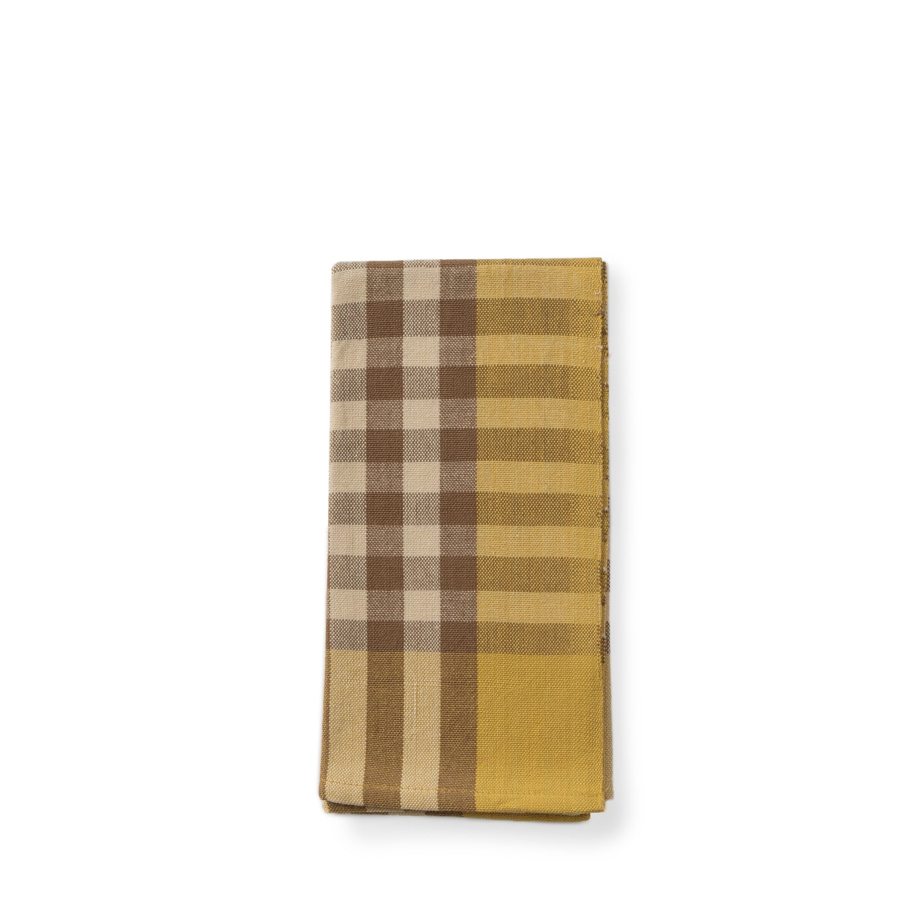 Grid Napkin in Mustard (Set of 2) Zoom Image 1