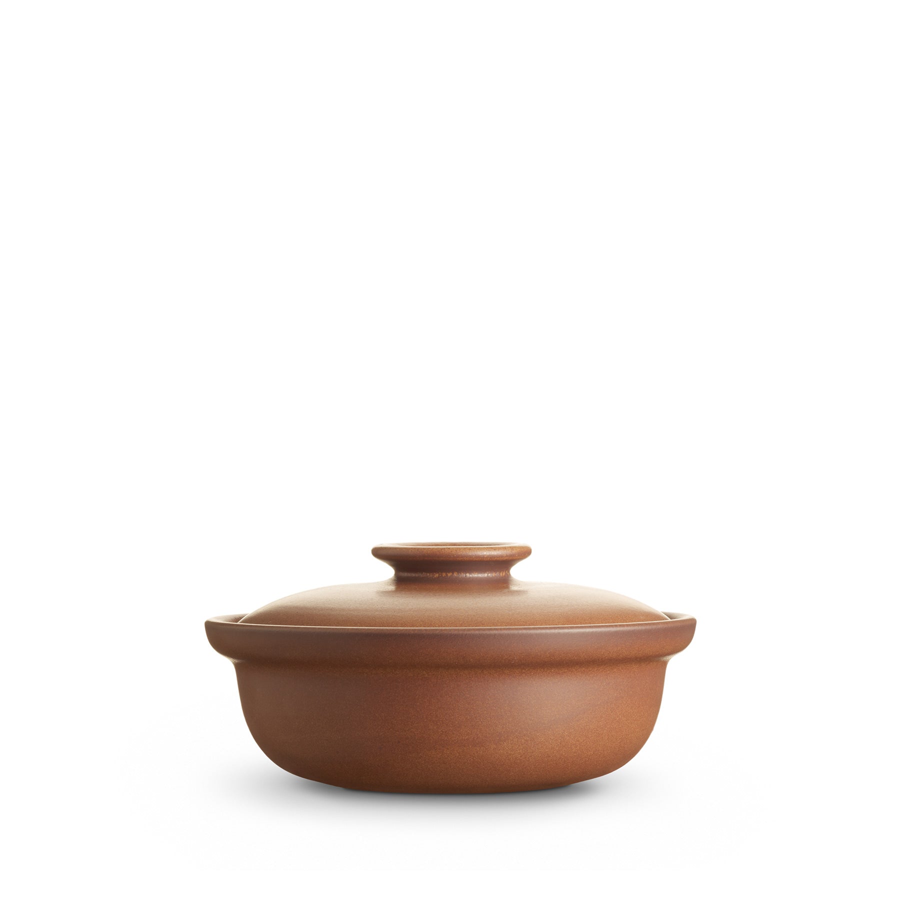 Medium Covered Serving Dish in Redwood Zoom Image 1