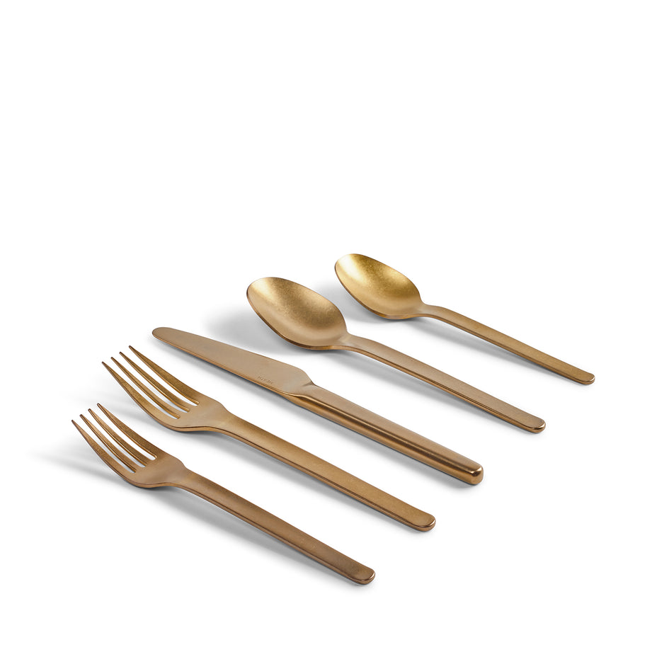 Muir Flatware in Amber (5 Piece Setting) Image 2