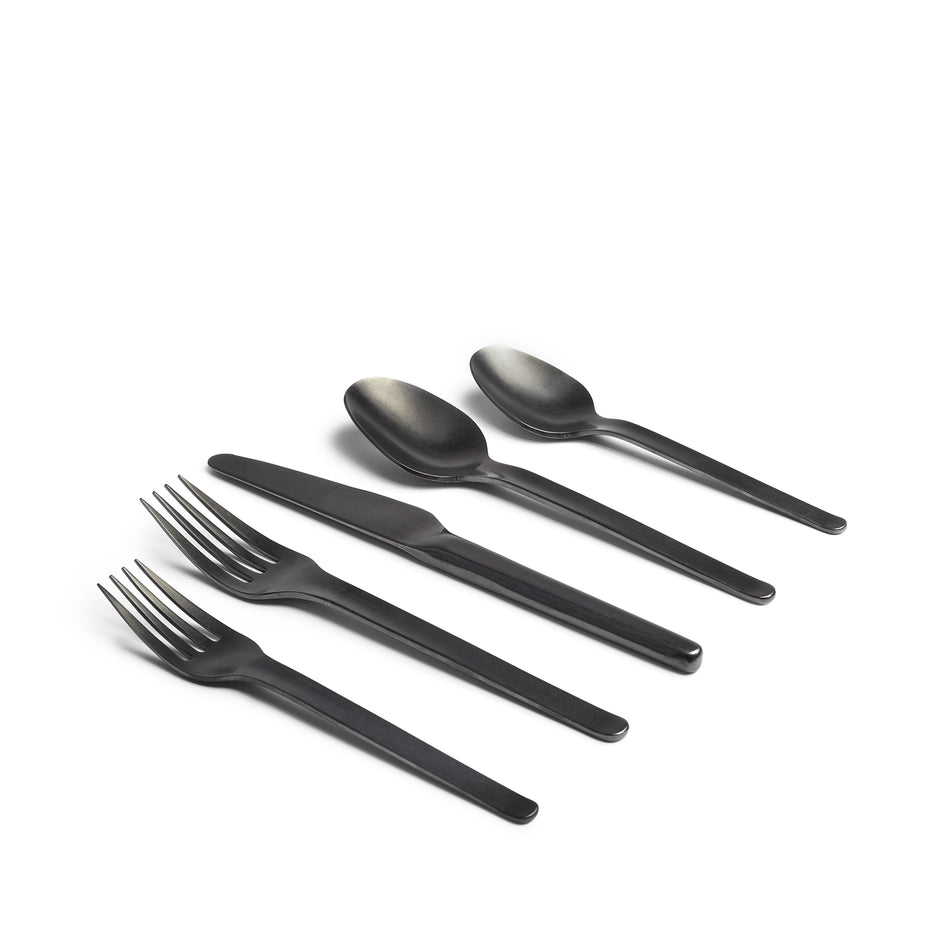 Muir Flatware in Onyx (5 Piece Setting) Image 2