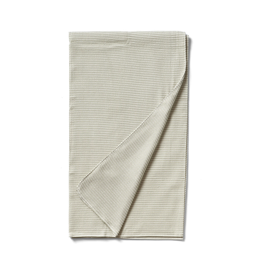 Organic Cotton Waffle Weave Throw in Sage Image 1