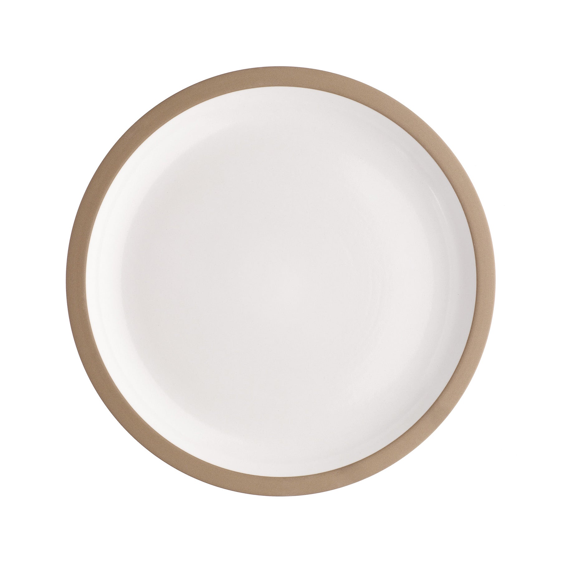 Rim Serving Platter in Opaque White Zoom Image 1