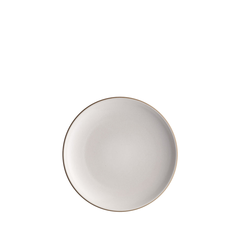 Coupe Salad Plate in Opaque White Image 1