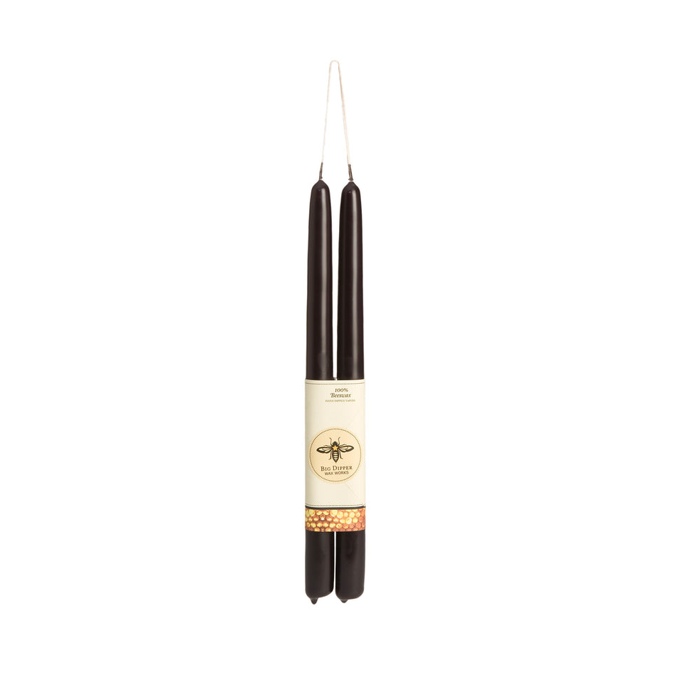 Standard Taper Candle in Black Image 1